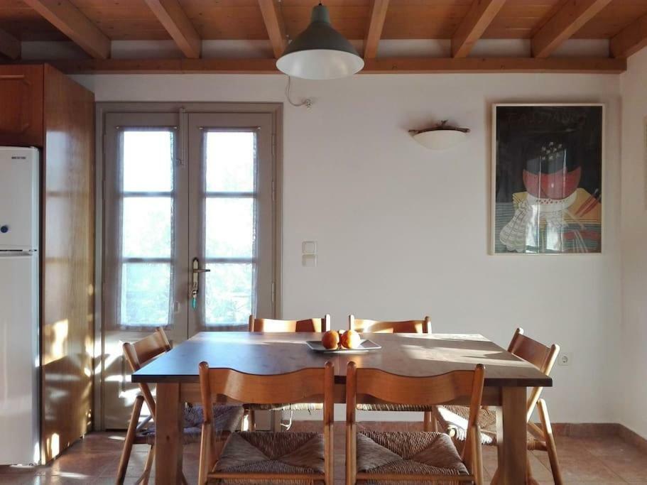 Sunny House With Amazing View For 4+2 Persons Villa Plaka  Bagian luar foto