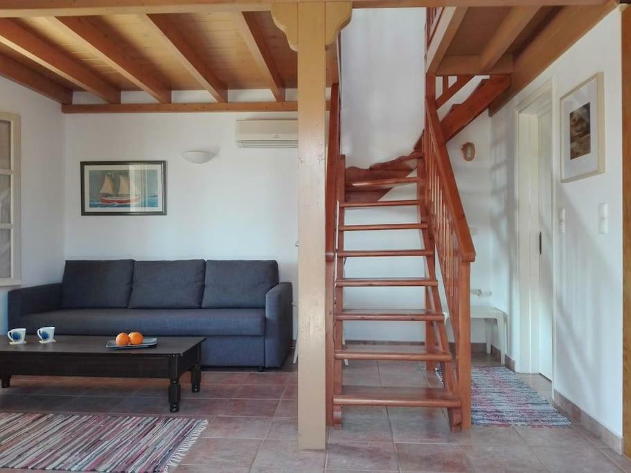 Sunny House With Amazing View For 4+2 Persons Villa Plaka  Bagian luar foto